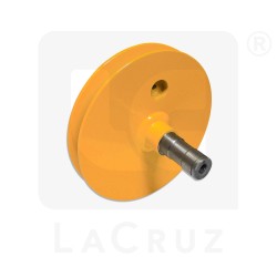 124670 - Vordere Riemenscheibe mit Welle Vollernter Grégoire G85, G86, G132BC, markets:  []string{"A", "B", "AU"}