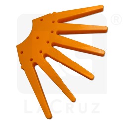 INTAPO70A - Ersatzteil für Fingerhacke Weinberg - Ø 70 cm - orange